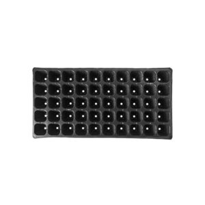 50 cell black seedling tray for nursery propagation